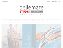 Tablet Screenshot of bellemarestudio.com